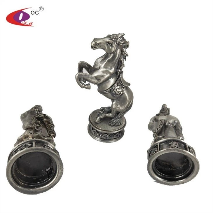 horse metal figurine